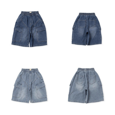 Quần bé trai short Jean bò bé trai mùa hè LITIBABY size XS đến 2XL (khoảng 25kg - 60kg)