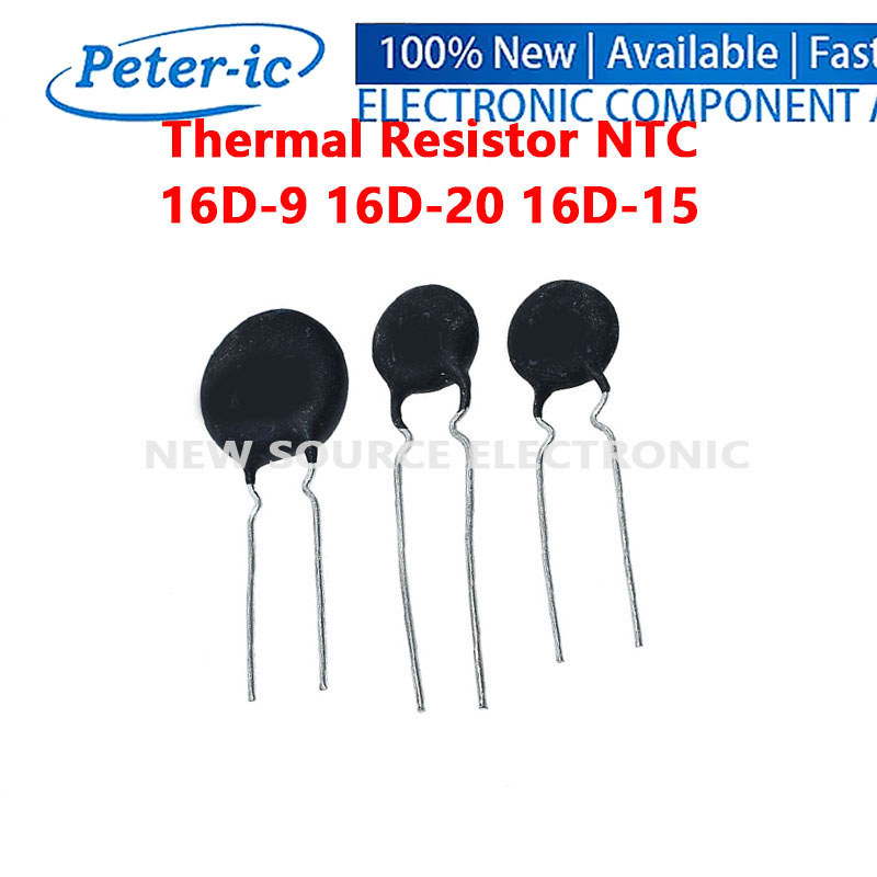(2-10 Chiếc) Điện Trở Nhiệt NTC 16D-9 16D-20 16D-15 Tụ Điện Trở
