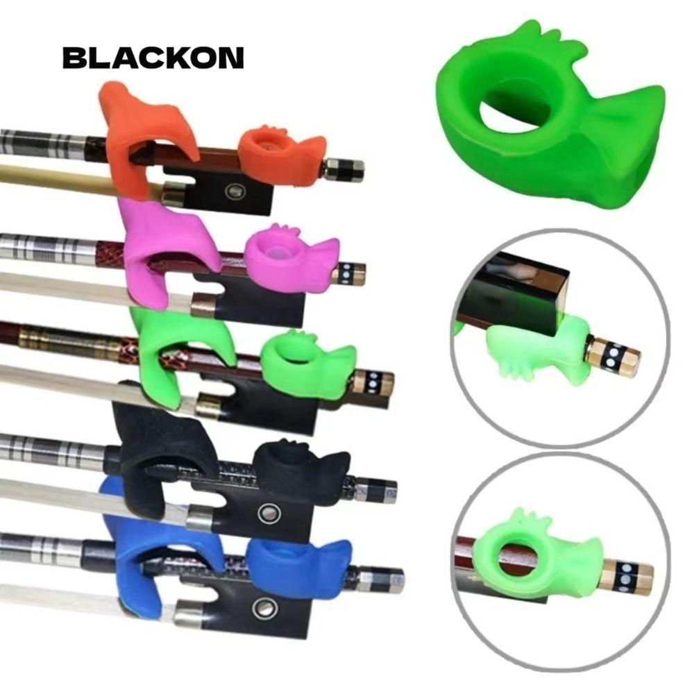 BLACKON Violin Bow Grip Corrector, Silicone Violin / Viola Violin Hold Bow Tư thế Corrector, Chất lư