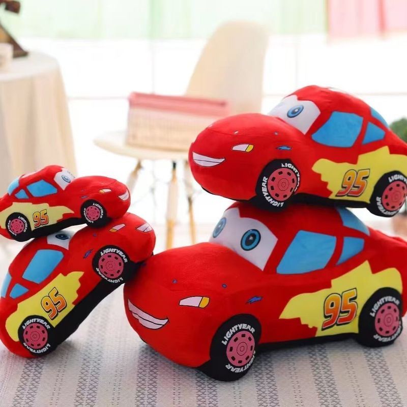 Lightning McQueen Đồ Chơi Sang Trọng 95 Lightning McQueen Xe Ô Tô Trang Trí Trẻ Em Quà Tặng Sinh Nhậ