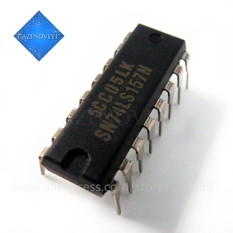 10 Cái SN74LS157N DIP-16 HD74LS157P DIP16 74LS157 DIP SN74LS157 chip