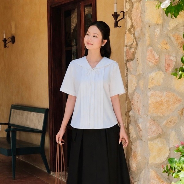 Áo Tina - Better EM - áo sơ mi tay ngắn theo size từ 45-82kg