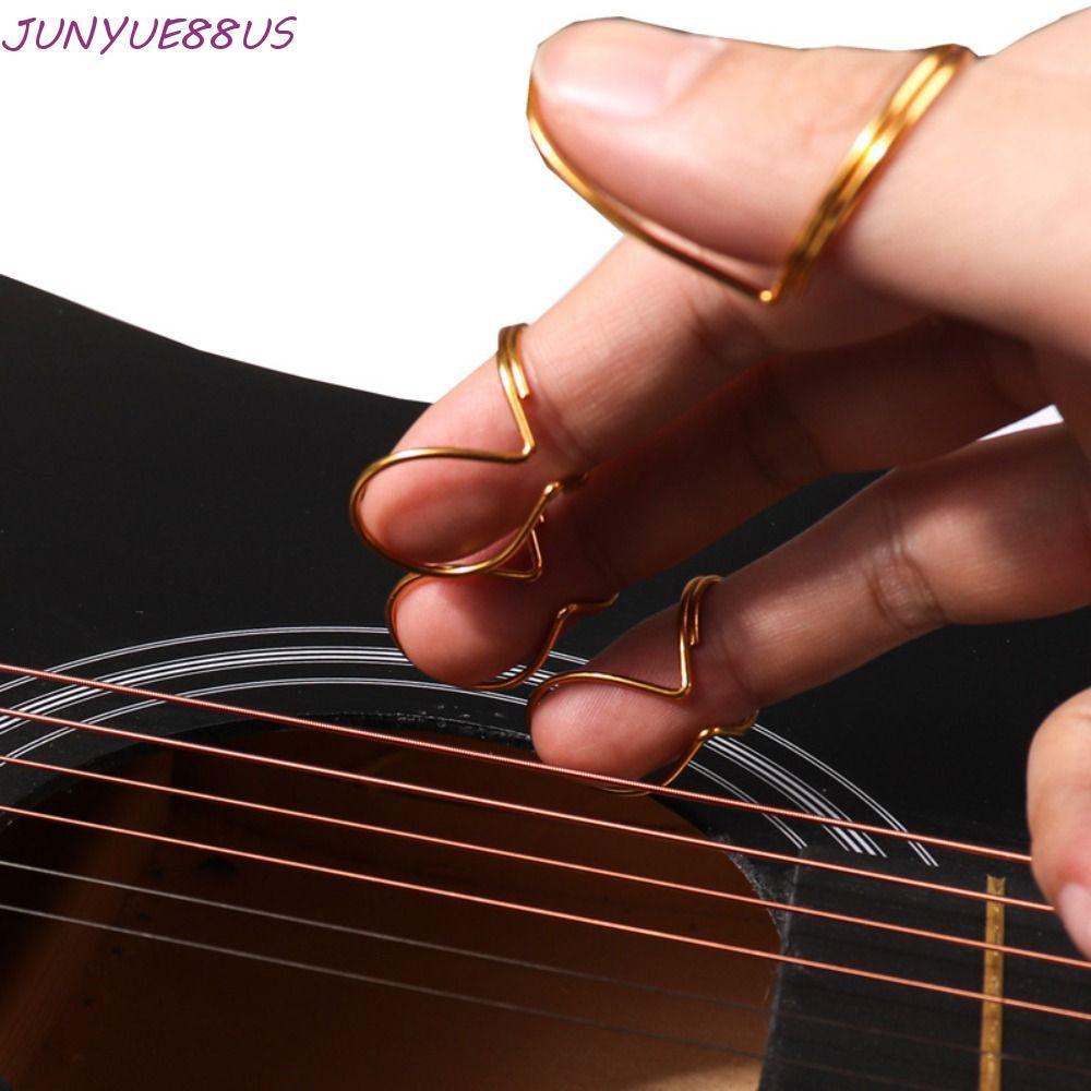 JUNYUE88US Acoustic Guitar Pick, Finger Nail Guitar Pick Premium Sound Finger Finger Guitar Pick, Fi