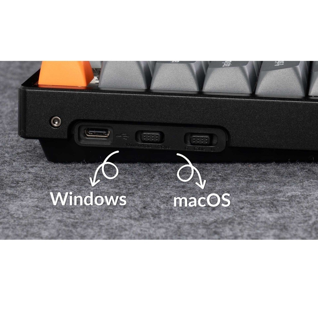 Bàn Phím Cơ Keychron K8 Max RGB Wireless Hotswap Khung Nhôm Bluetooth 2.4G QMK TKL | BigBuy360 - bigbuy360.vn