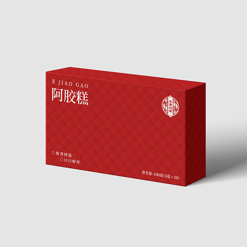 Materia Medica Yitang Ejiao Cake Instant 100g Handmade Ejiao Cake Cream Slices Walnut Black Sesame C