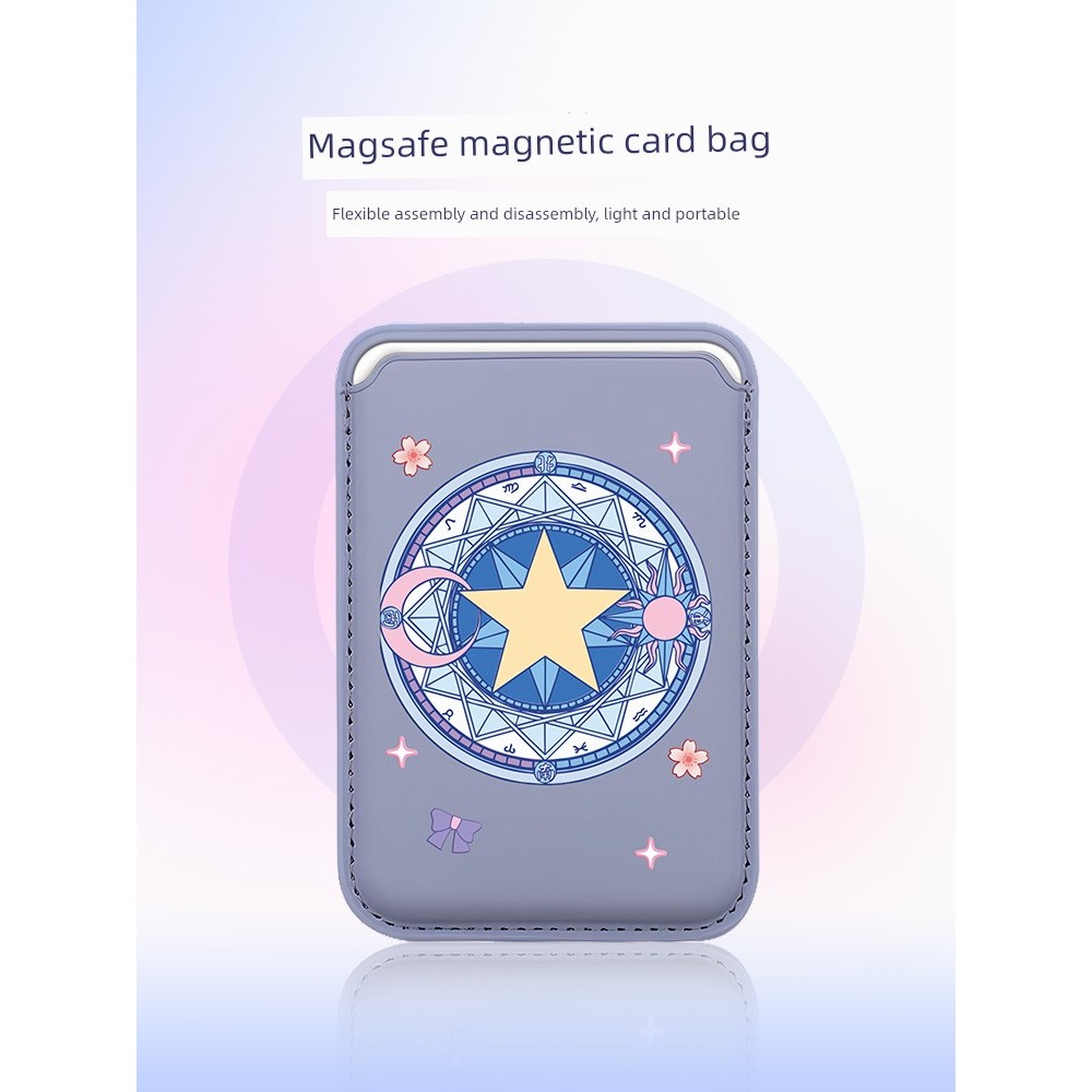 MagSafe Apple Leather Samsung Cartoon Từ tính