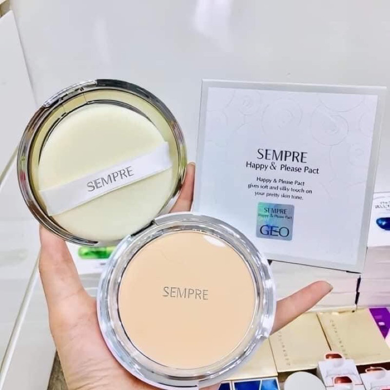 PHẤN PHỦ GEO Trắng CATALINAGEO SIÊU MỊN SPF 50 PA++=09