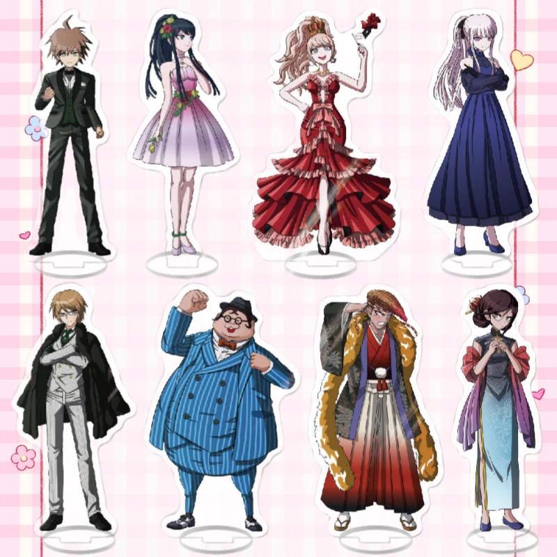 Anime Stande mica Plates Danganronpa Makoto Naegi Sayaka Maizono ative  Exquisite Creative Collect