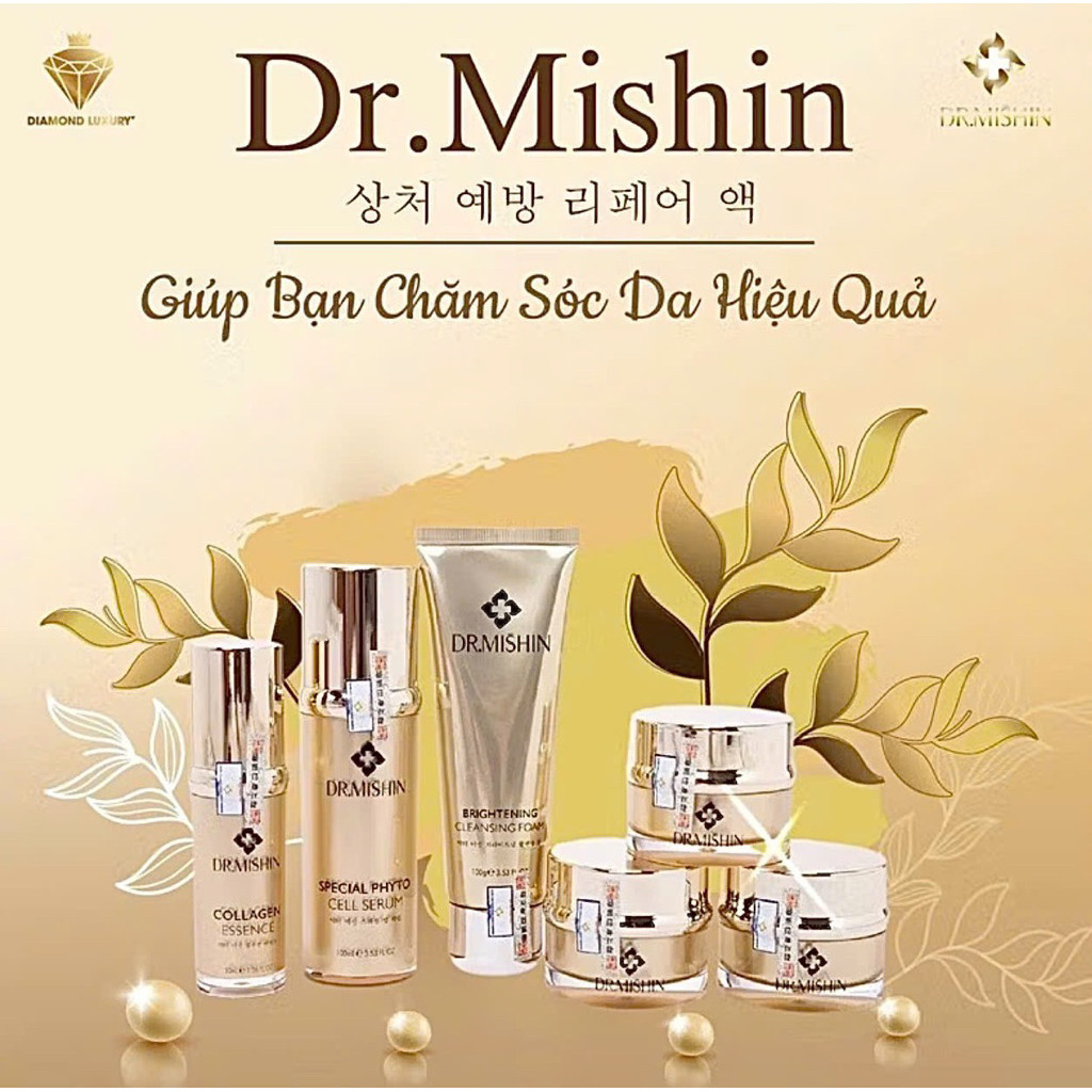 [ Chính Hãng 💯 ] Bộ Kem Dr.Mishin Chính Hãng trắng Da