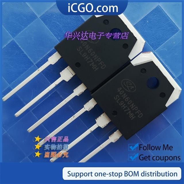 5 Chiếc Transistor Mosfet 40N60 40N60NPFD 60N60FD1 TO-3P 600V 40A IGBT Cho Máy Hàn Biến Tần