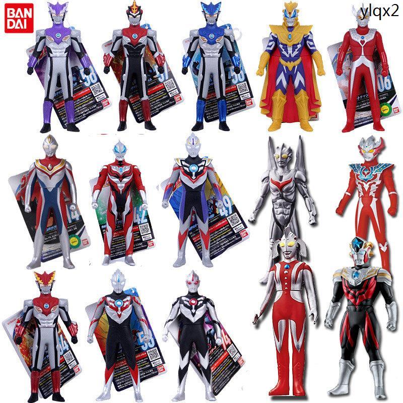 Bandai Triga Ultraman Mềm Kẹo Cao Su Quái Vật Búp Bê 500 Series Bé Trai Đồ Chơi Mẹ Ultraman Noah