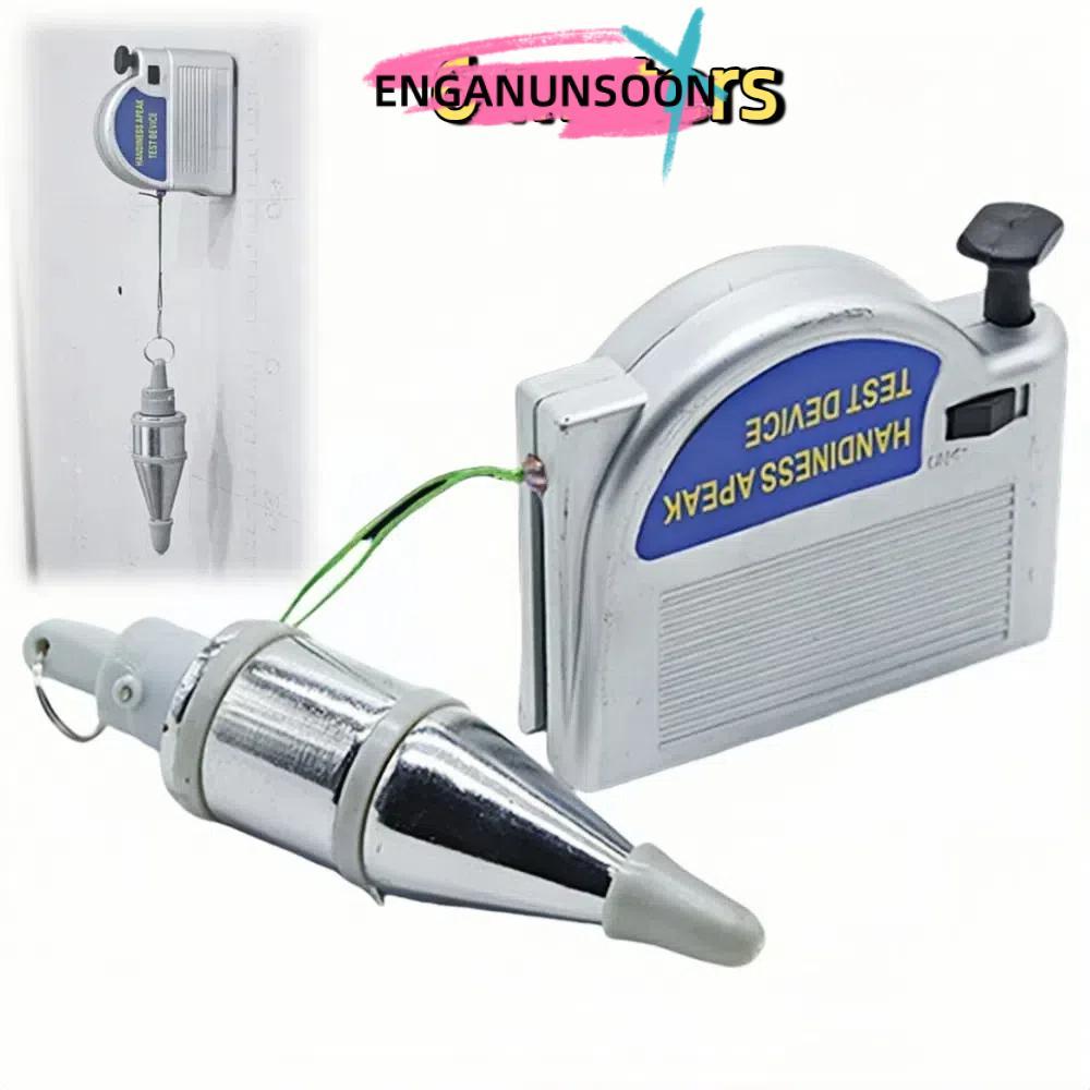 ENGANUNSOON Plumb Bobs Tool, Ổn định nhanh chóng từ tính Plumb Bob, Bạc linh hoạt tự động Hammer Lin