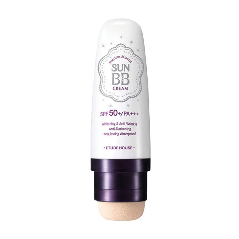 Chính Hãng Nhập Khẩu Etude House Sponge Làm Trắng Kem Chống Nắng Đệm BB Cream Dưỡng Ẩm Dưỡng Ẩm Lâu 