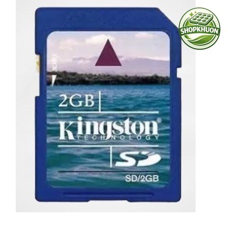 thẻ nhớ SD 2GB.