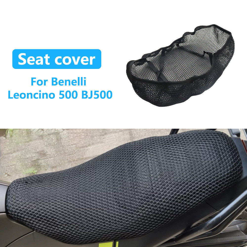 Dành Cho Benelli Leoncino 500 BJ500 Leoncino500 BJ 500 Ghế Xe Máy Ghế Ngồi Thoáng Khí Cách Nhiệt Bảo