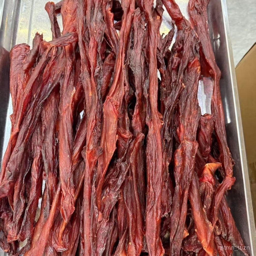 Air-dried chicken jerky, spicy five-spice chicken jerky, chewy chicken breast, popular online snack,