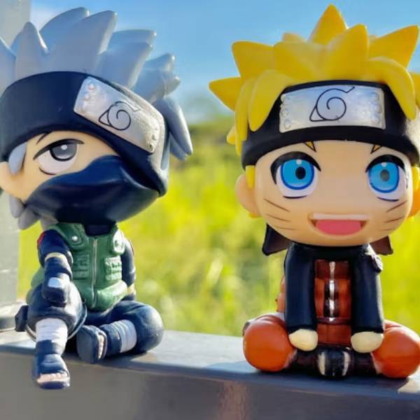 Naruto Hand-Made Naruto Kakashi Doll Model Car Decoration Boys Birthday Gift Toy BPnb