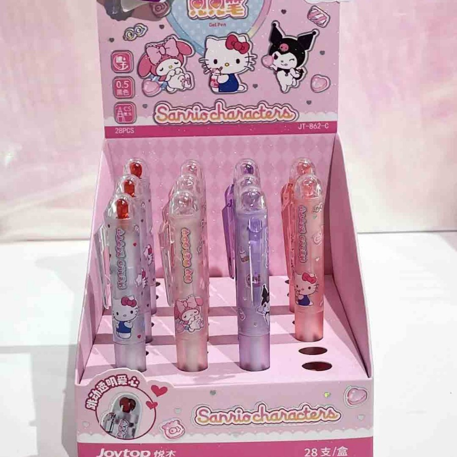 Yuemu 862-C Sanrio Marshmallow Series Bút Gel Màu Đen