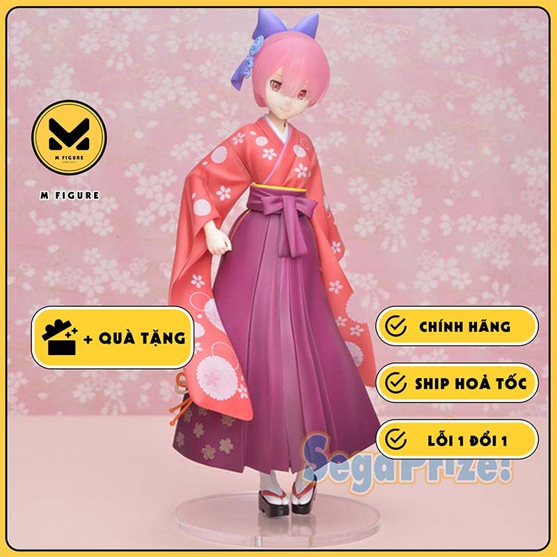 MÔ HÌNH Ram - Re:Zero Kara Hajimeru Isekai Seikatsu - SPM Figure - Wa-Style. (SEGA) FIGURE CHÍNH HÃN