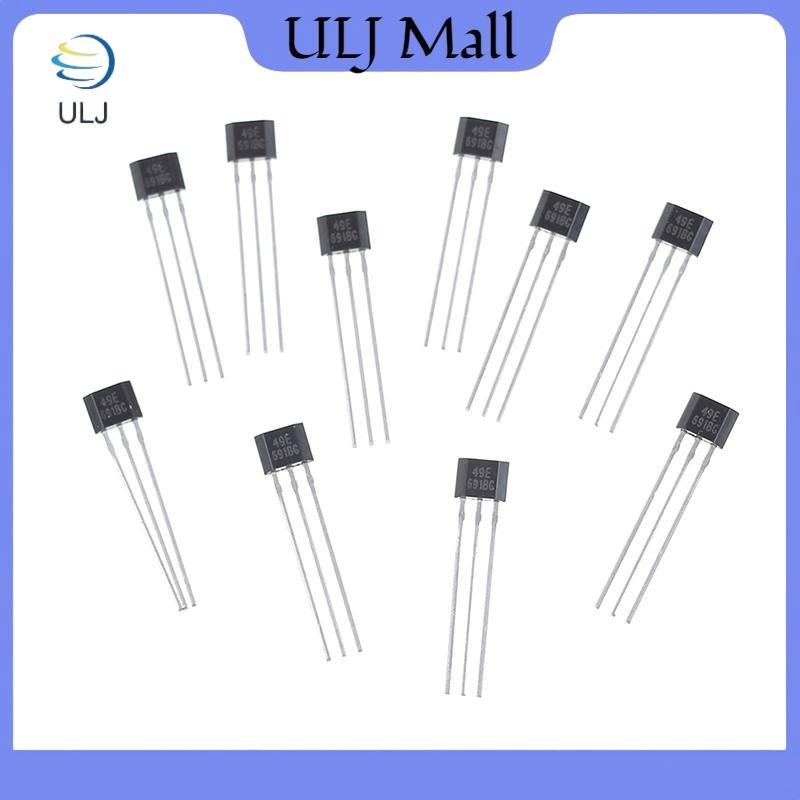 ULJ 10 chiếc Hall element 49E OH49E SS49E Cảm biến phòng cảm biến tuyến tính.