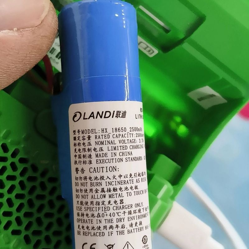 Pin WeChat Payment hộp xanh nhỏ B2, pin QM50, pin loa, HX-06, 18650.