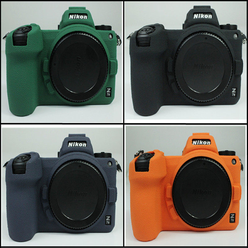 Thích hợp cho Ốp bảo vệ Camera toàn mặt phẳng Nikon Slr z7ii z62 Vỏ silicon thế hệ