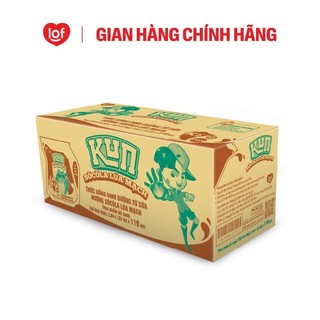 Sữa lúa mạch socola KUN thùng 24 túi x 110ml