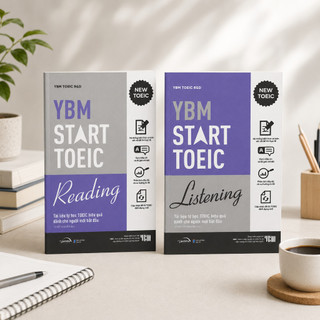 Sách - Lẻ/Combo YBM Start TOEIC Reading + YBM Start TOEIC Listening - YBM Sisa (Gamma Books)