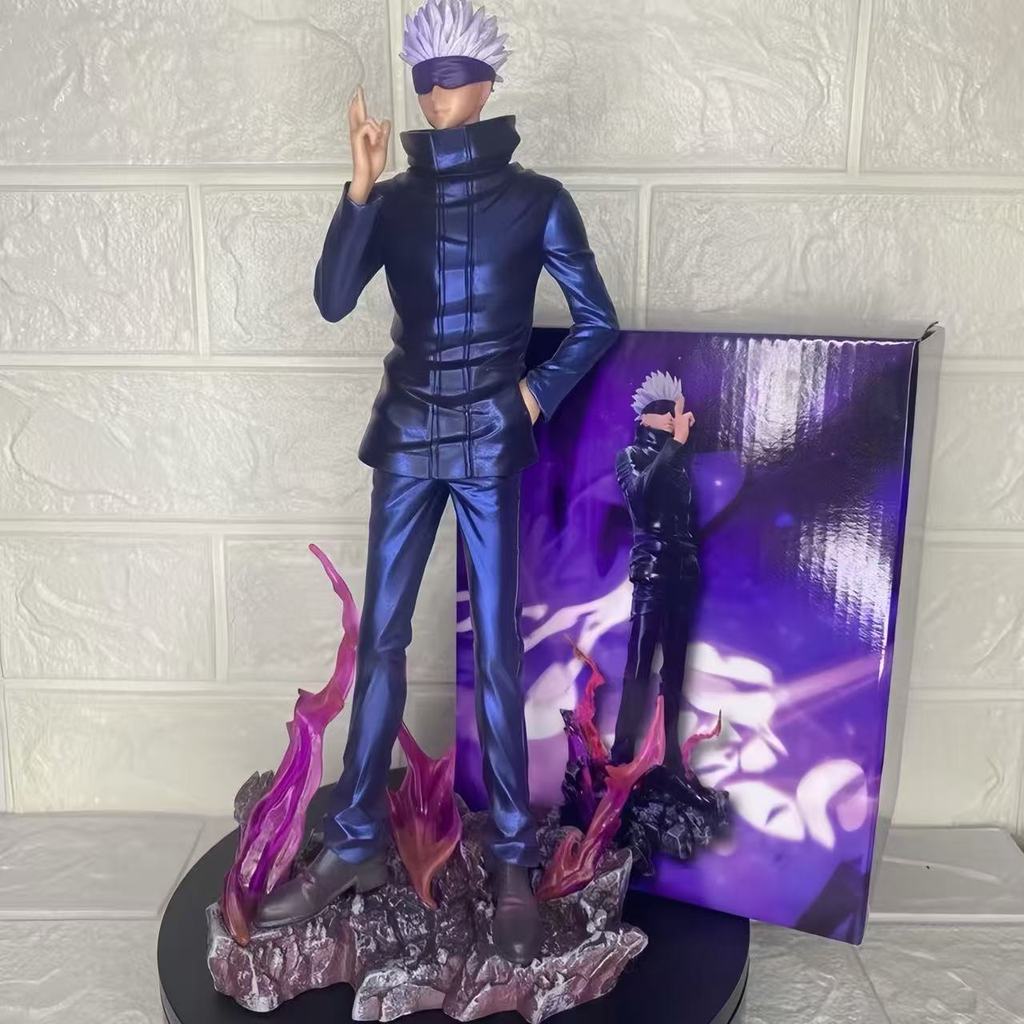 5RJS Jujutsu Kaisen figure Gojo Satoru with meteor effect, desktop anime figure, trendy toy model de