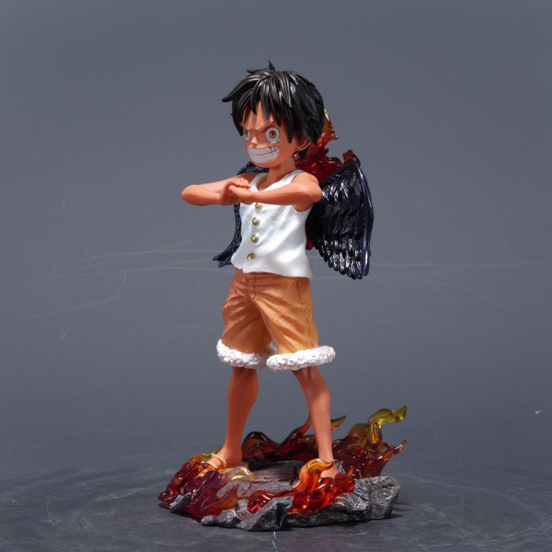 YMSU One Piece merchandise statue: Blazing Angel Luffy figure, Sun God Luffy, Gear 5 Luffy trendy to