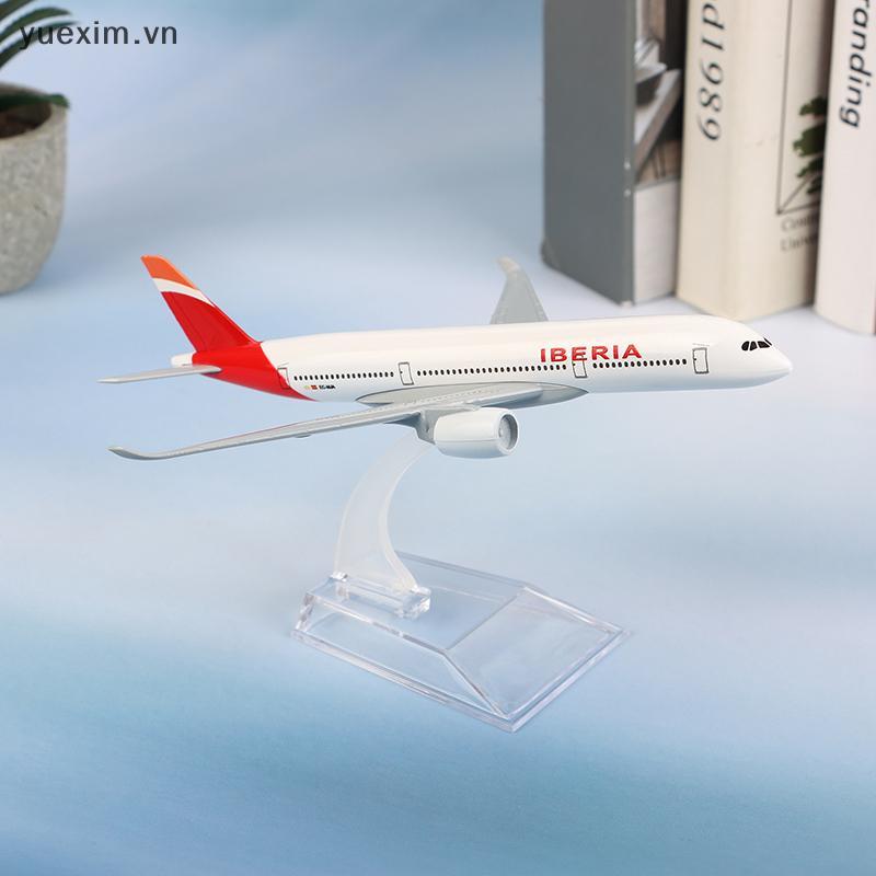 16CM Iberia 330 Hợp Kim Máy Bay Mô Hình Tỉ Lệ 1: 400 Kim Loại Máy Bay Bản Sao Diecast Máy Bay Hàng K