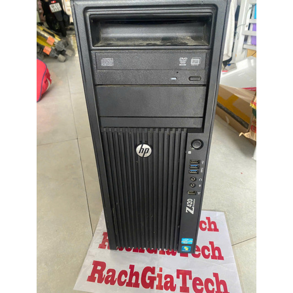 Máy trạm HP Workstation Z420 (CPU E5-1620, Ram 16GB, SSD 120GB, GTX 570) cũ