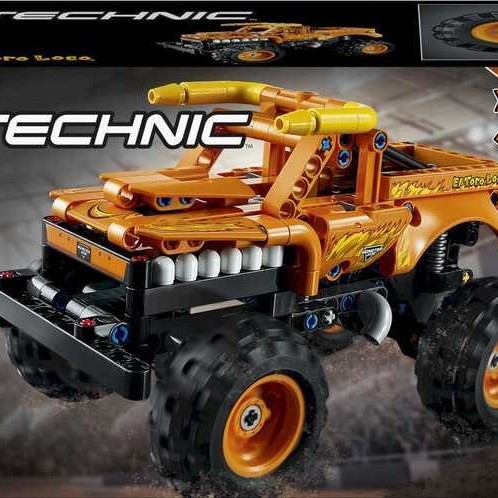 Bộ lắp ráp LEGO Technic 42135 Monster Jam El Toro Loco -100% hàng chính hãng