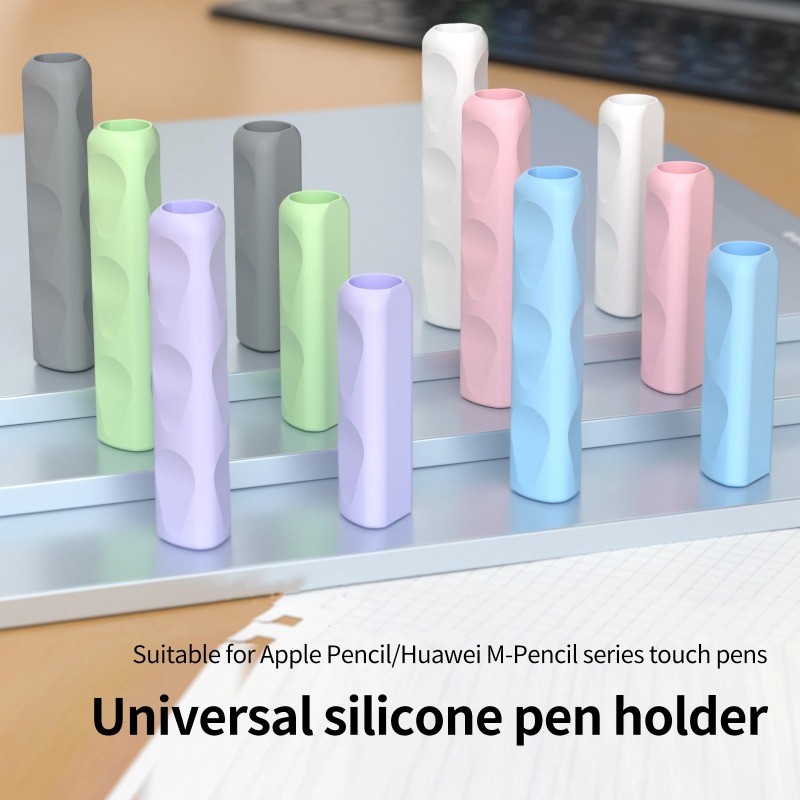 Ốp Lưng Silicon Cho Apple Pencil Pro 3 2 1 Máy Tính Bảng Bút Bảo Vệ Cho IPad Samsung Bút Chì Bút Cảm