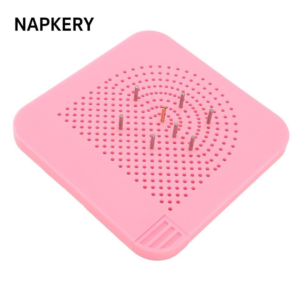 Bảng Hướng Dẫn Quilling NAPKERY, Có Ngăn Kéo Bảo Quản Bảng Quilling Giấy Vuông, Dụng Cụ Quilling Có 