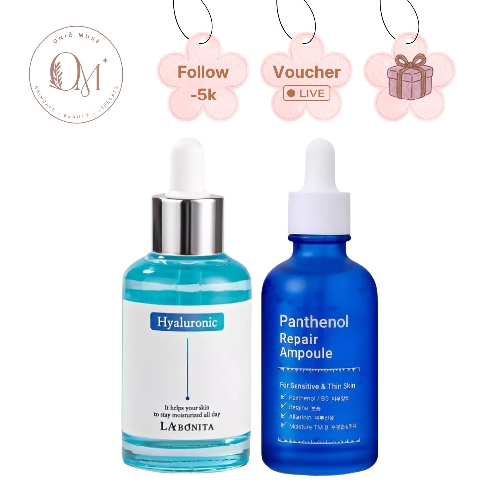 Serum LABONITA vital hyaluronic acid HA, B5 Panthenol Repair Ampoule tinh chất dưỡng ẩm, phục hồi