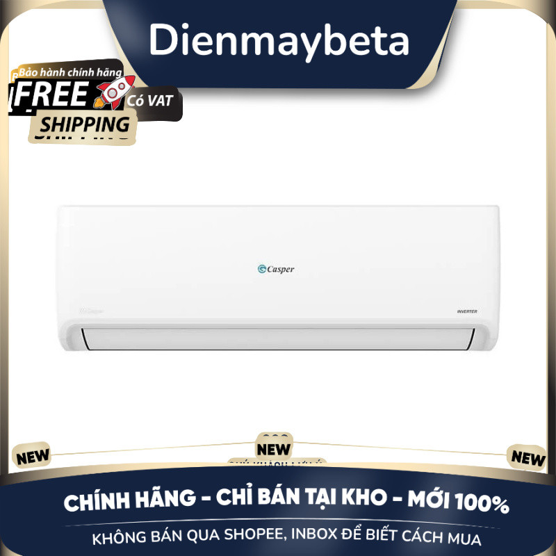 [KHÔNG BÁN QUA SHOPEE] GC-18IS32 | GC-18IS33 - Máy lạnh Casper inverter 2.0 HP - Giao Toàn Quốc