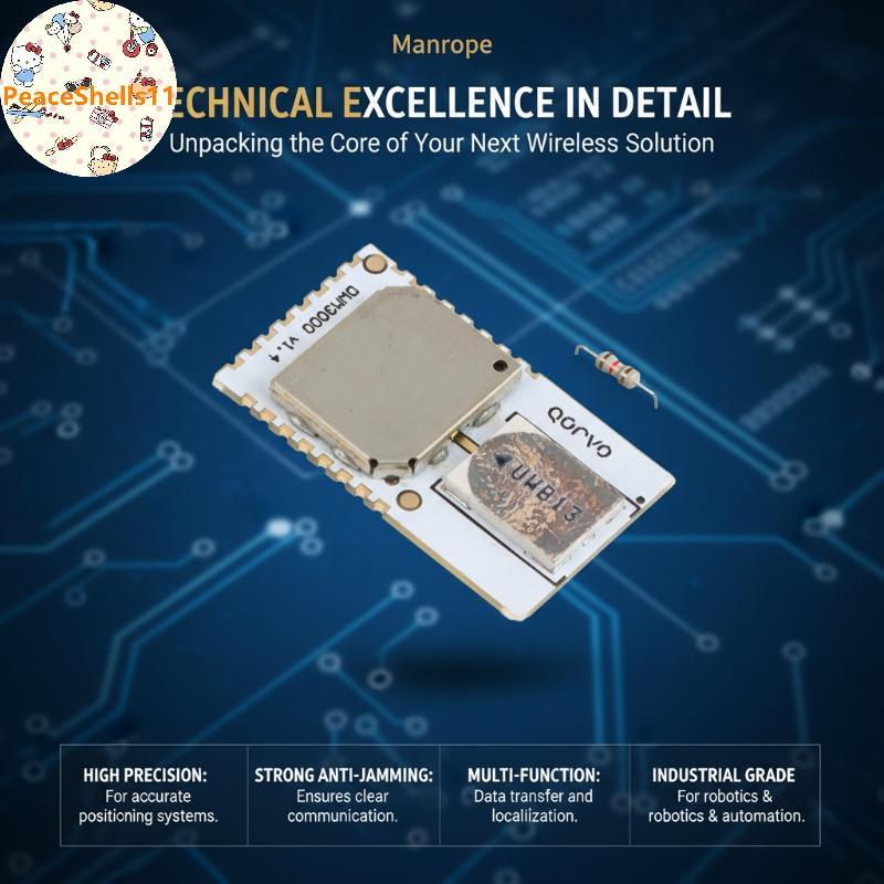 Mô-đun PeaceShells ESP32S3 UWB XCVR MAUWBS3CA1 DW1000 DW3000 DWM3000TR13 DWM3000 V1.4 Pro ESP32UWHP 