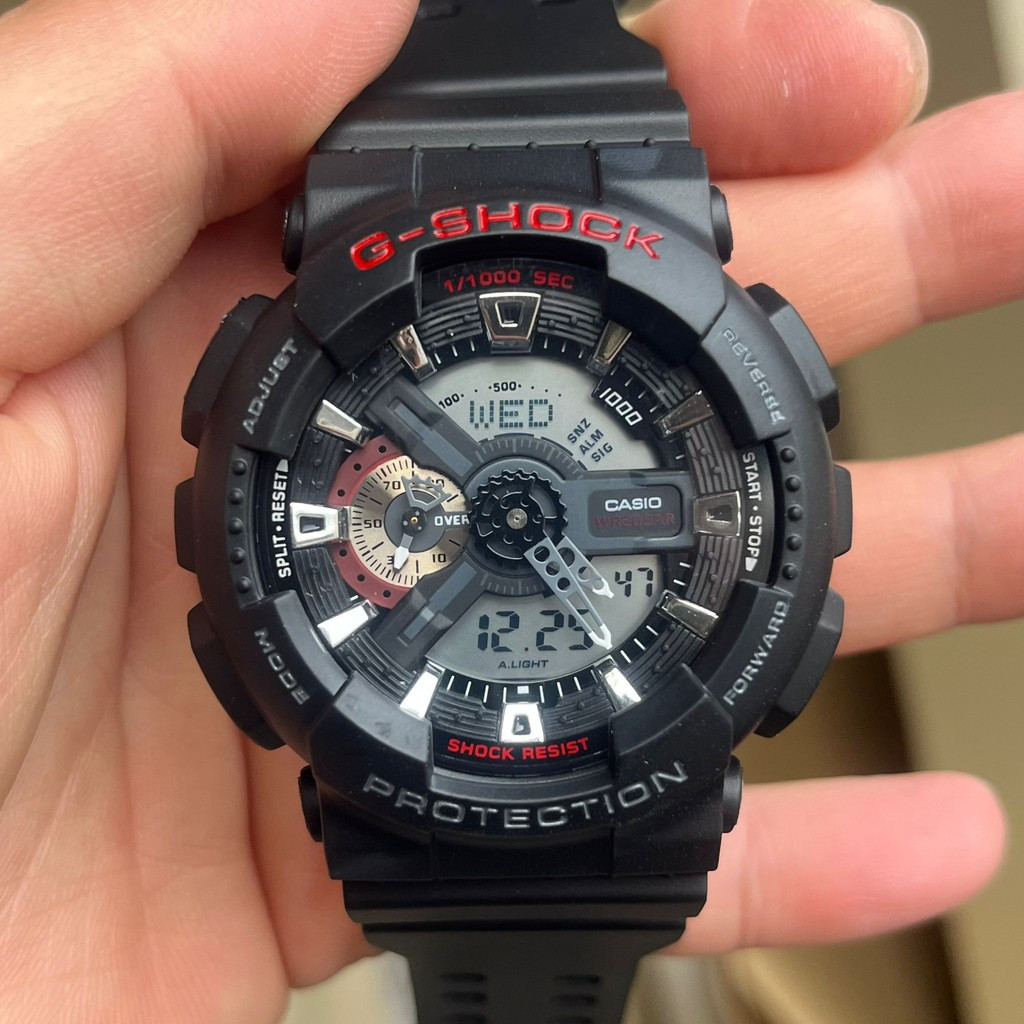 IDAWN7 GA-110 Ducati Red Black xe máy thời trang thể thao Phụ kiện dây đeo đồng hồ