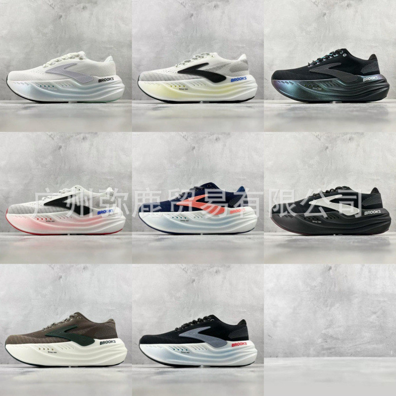 Putian Xuyên Biên Giới Brooks Glycerin Max Siêu Nam Nữ Đệm Giày Thể Thao Đế Dày Glycerin