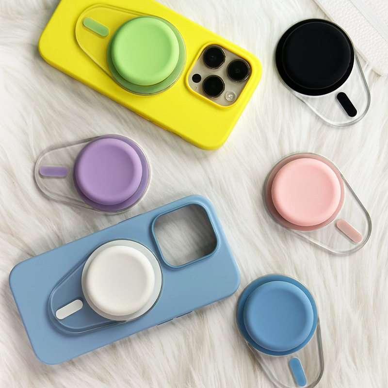 popsocket magsafe popsocket Magsafe Mạnh Từ Túi Khí Điện Thoại Có Thể Thu Vào Unisex Đơn Giản Khí Qu