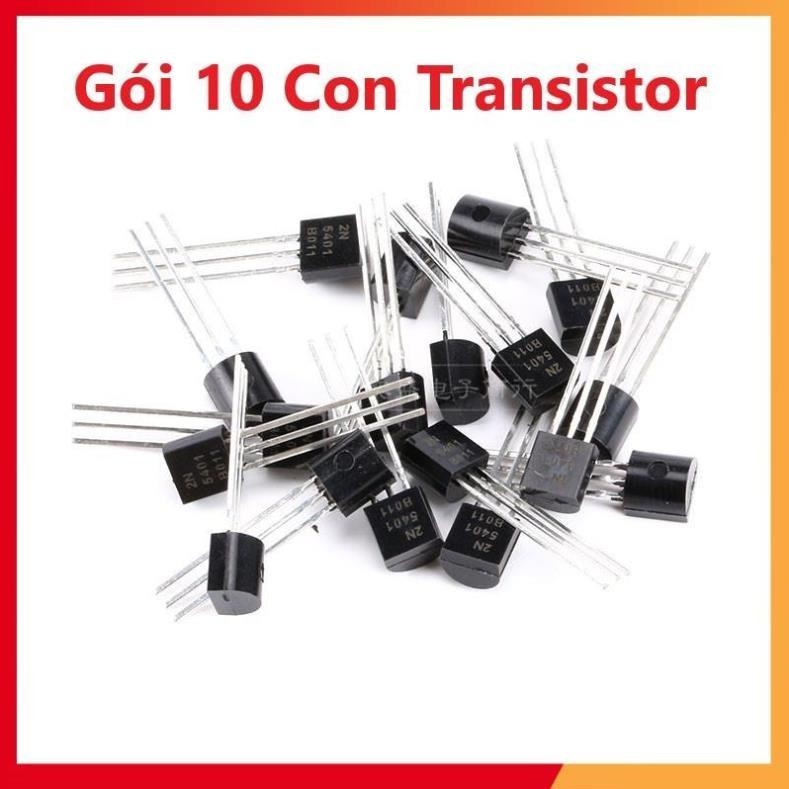 Gói 10 Con Transistor Chân Cắm TO-92 Các Mã: A1015, C1815, 2N3904, 2N3906, C945, C828, A1013, C2383,