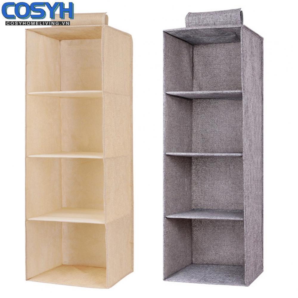<cosyh>Foldable Drawer Box Underwear Storage Organizer for Closet Efficient Space Saver
