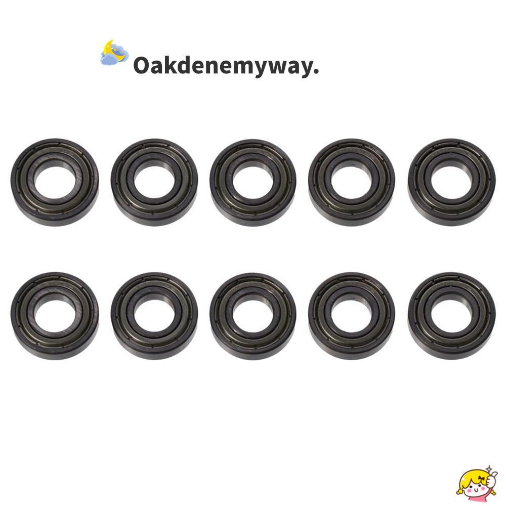 OAKDENEMYWAY 1 / 10 Vòng bi thu nhỏ, Vòng bi thép 10x22x6mm 6900Z, Ván trượt bi rãnh sâu 6900ZZ được
