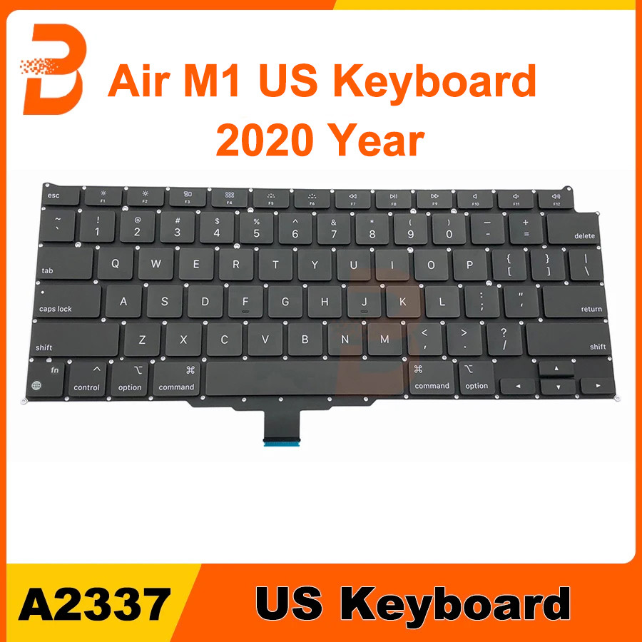 Laptop Mới A2337 US Bàn Phím Cho Macbook Air 13 "M1 A2337 Bàn Phím 2020 Năm