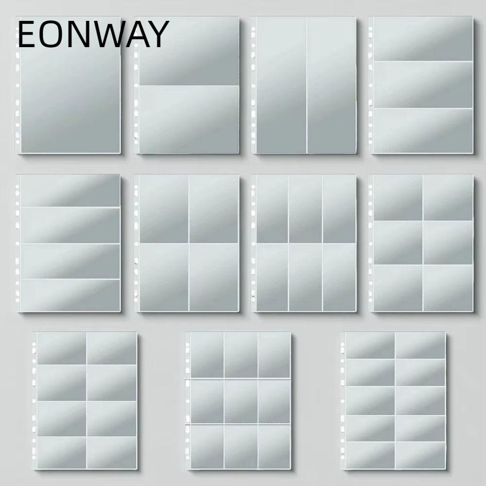 Trang thẻ EONWAY, Trang album ảnh 11 lỗ A4, Trang nạp lại nhiều ngăn Album trang nạp lại