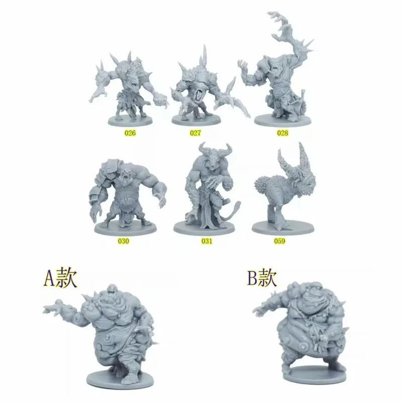 TRPG trò chơi bảng Zombicide thu nhỏ, Swamp Lurker HORDE BROTHER SIEGE BREAKER FATTY BURSTERS KS Nhâ
