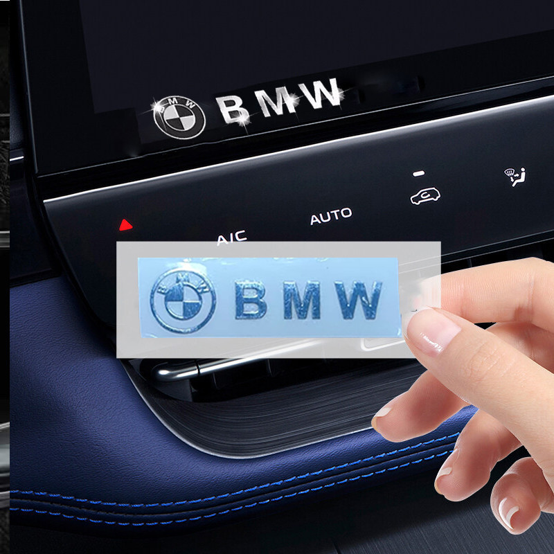 [Hàng có sẵn] Nhãn dán chống nước trang trí kim loại sáng tạo Logo BMW cho BMW F10 F20 F30 F32 E36 E