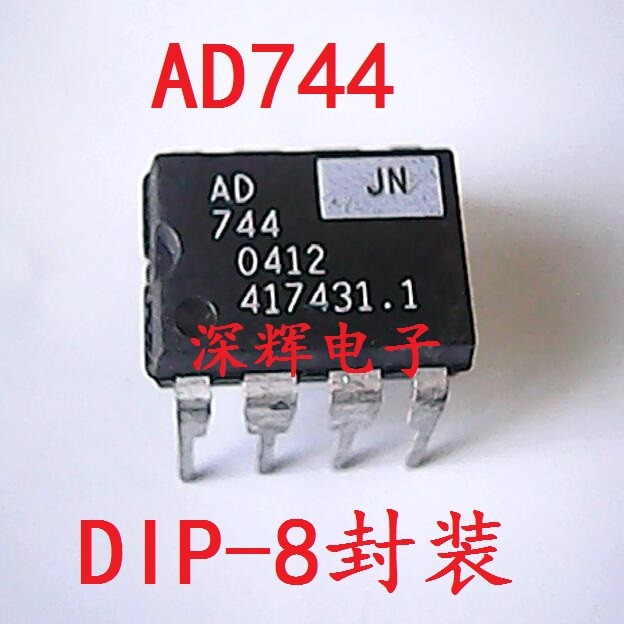 In-Line AD744JN AD744KN Chip IC vận chuyển đơn DIP-8 Bao bì Máy tháo rời chính hãng