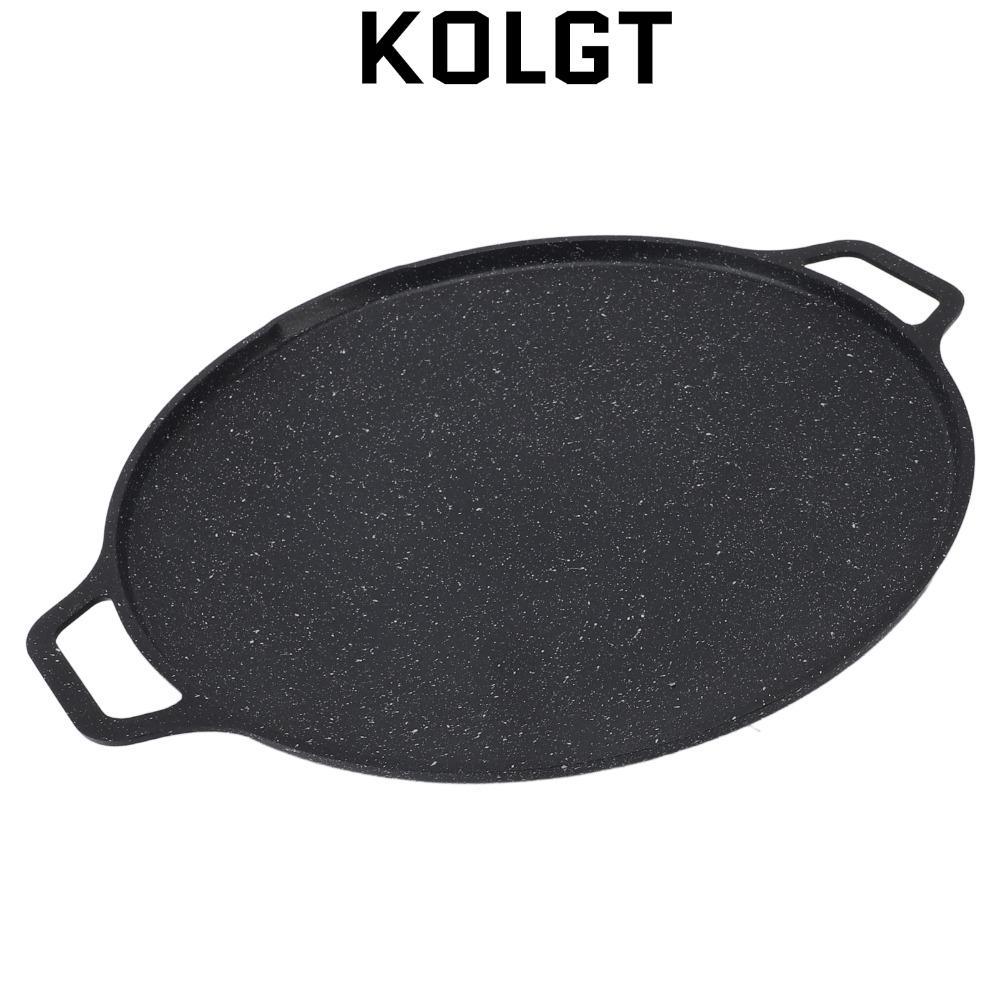 Chảo nướng điện Hàn Quốc KOLGT, Chảo nướng tròn hợp kim nhôm Hàn Quốc, Chảo nướng tròn chống dính ch